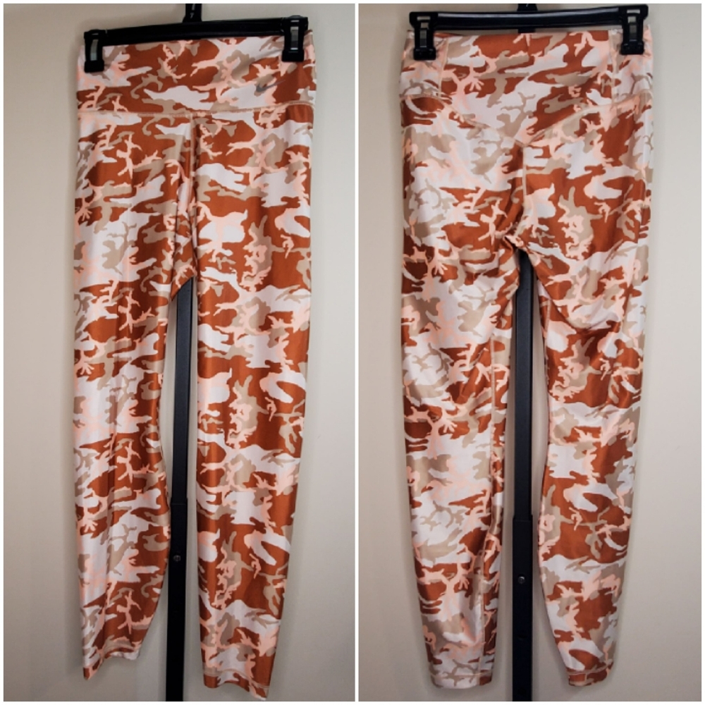 Nike Camoflauge Camo Speed Tights Phantom Desert Small